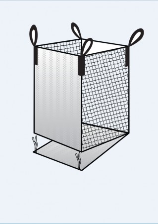 Big Bag x-air, 1500L m/bunnåpning - 15 stk